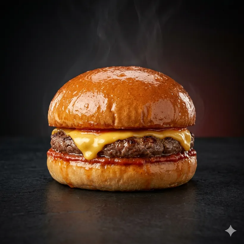 Double Islak Cheeseburger